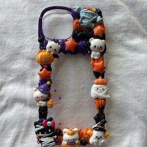 Halloween-Themed Phone Case with Cute Characters